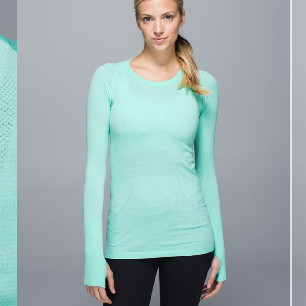 Lululemon Mint Green Swiftly Top (6)